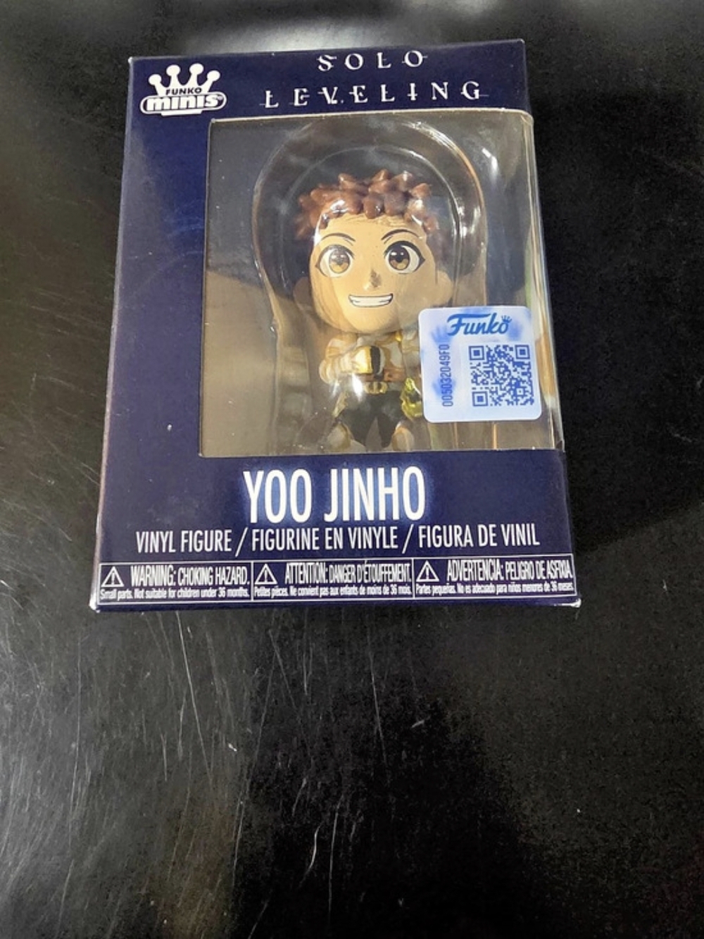 Funko Minis Solo Leveling Yoo Jinho Vinyl Figure, Blue & Brown